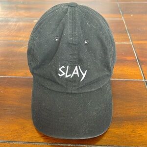 SLAY Ball Cap Adjustable Baseball Cap Hat
